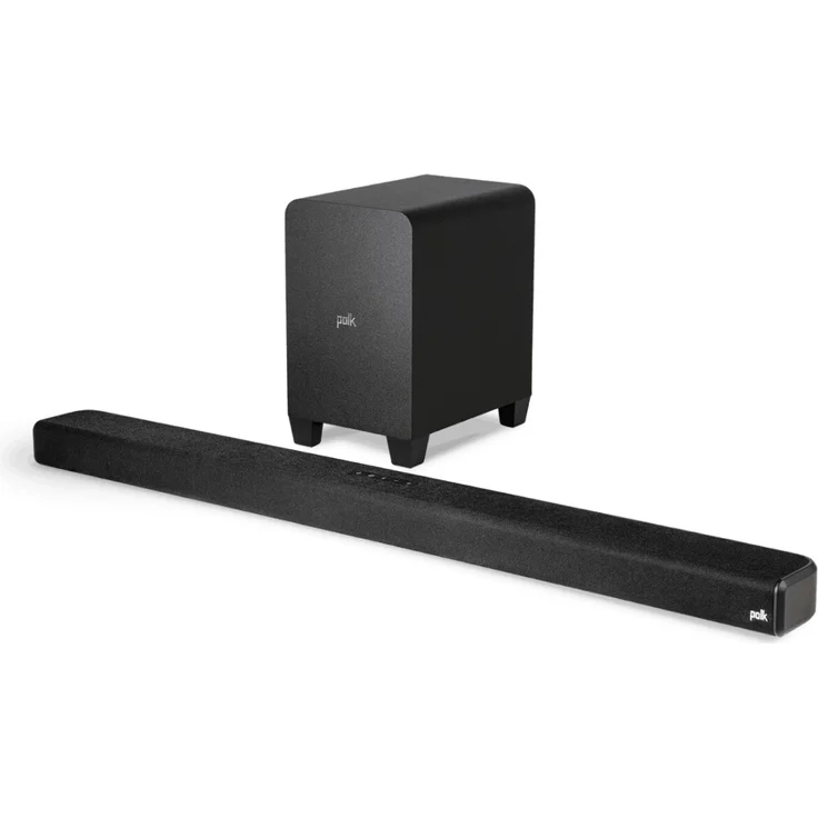 Polk Audio Signa S4 3.1.2 Soundbar mit Subwoofer, Dolby Atmos, Bluetooth, schwarz – Bild 1