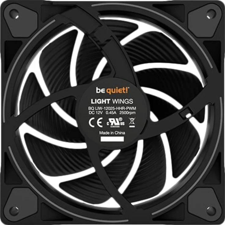 be quiet! Light Wings, 120mm PWM high-speed Triple-Pack, Gehäuselüfter - Preisvergleich – Bild 7