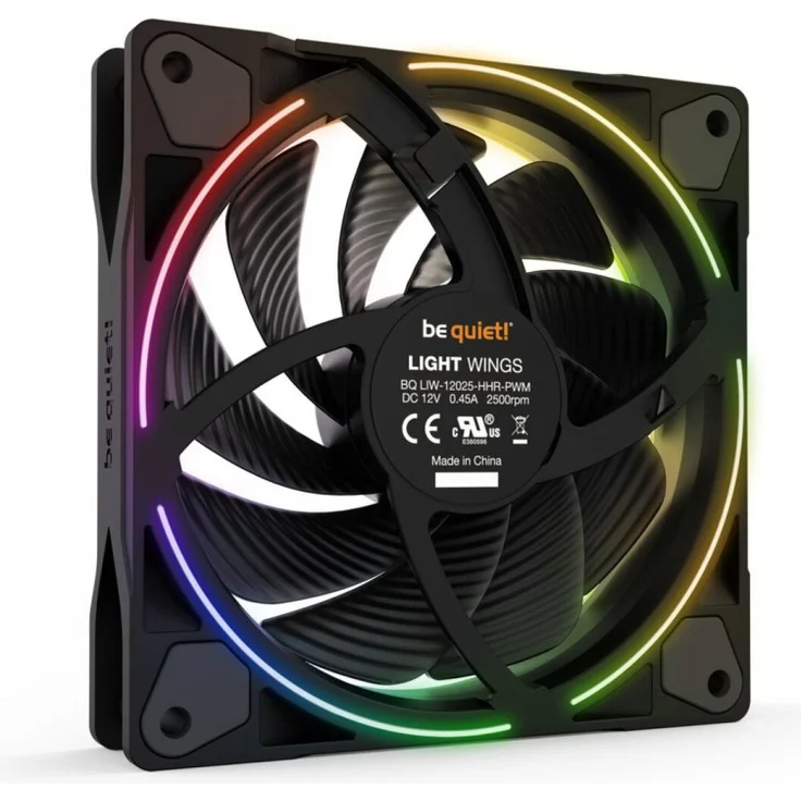 be quiet! Light Wings, 120mm PWM high-speed Triple-Pack, Gehäuselüfter - Preisvergleich – Bild 9
