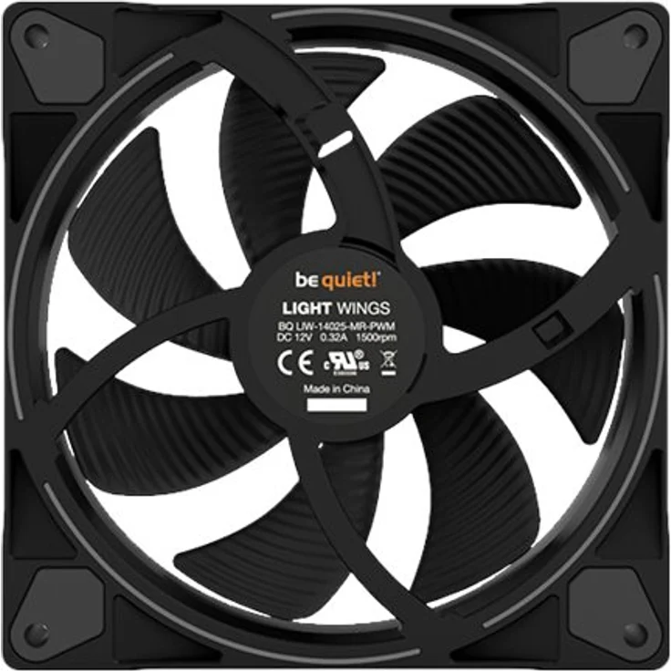 be quiet! Light Wings, 140mm PWM Triple Pack, Gehäuselüfter - Preisvergleich – Bild 7