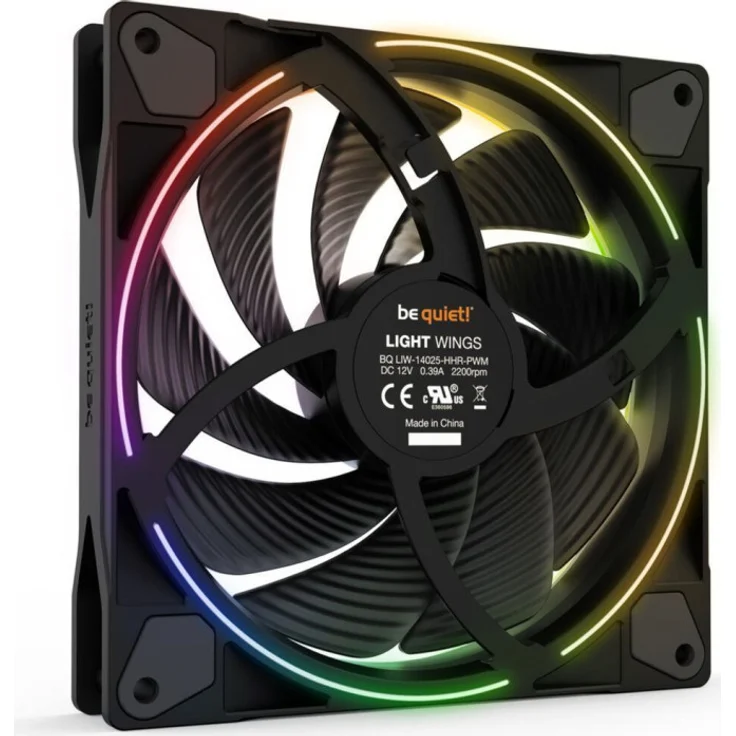 be quiet! Light Wings, 140mm PWM high-speed Triple-Pack, Gehäuselüfter - Preisvergleich – Bild 4