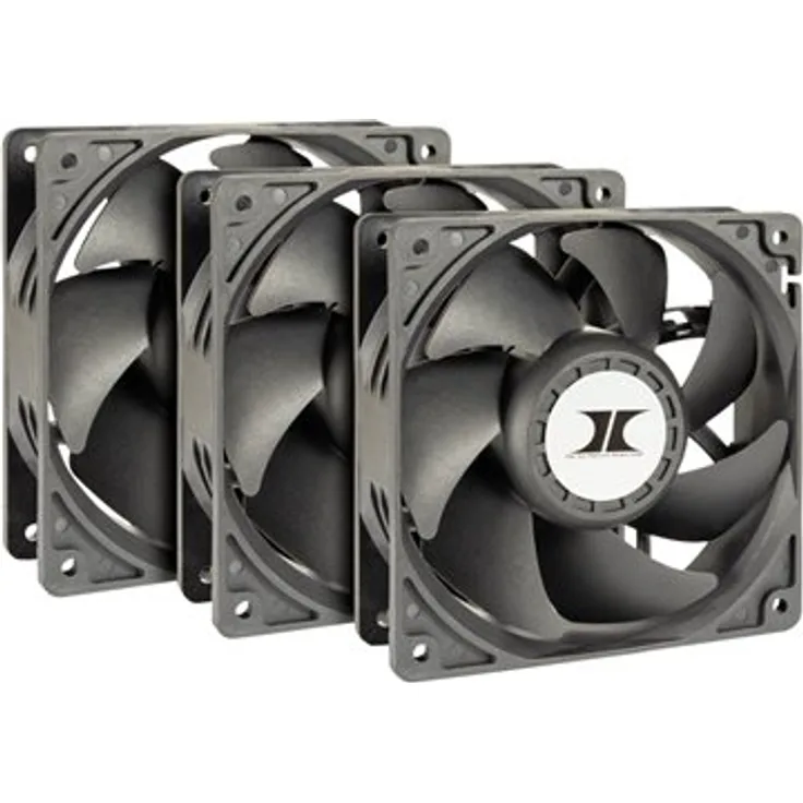 Inter-Tech Lüfter 120 120 38 IPC Fan Set 3xLüfter 120mm