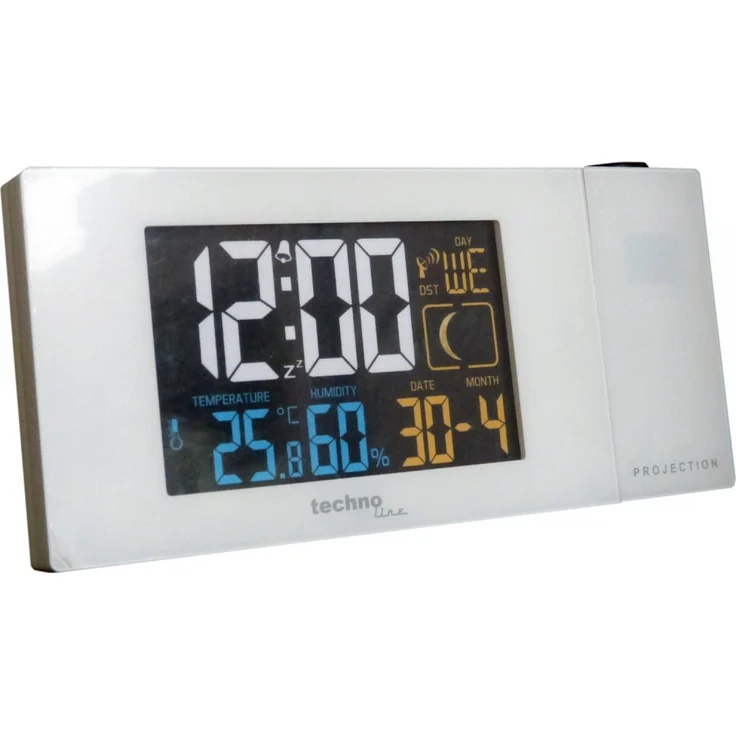 Technoline WT 537 Projektionswecker 12-24-h-Zeitanzeige Schlummerfunktion – Bild 4