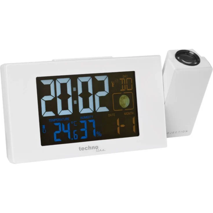 Technoline WT 537 Projektionswecker 12-24-h-Zeitanzeige Schlummerfunktion – Bild 2