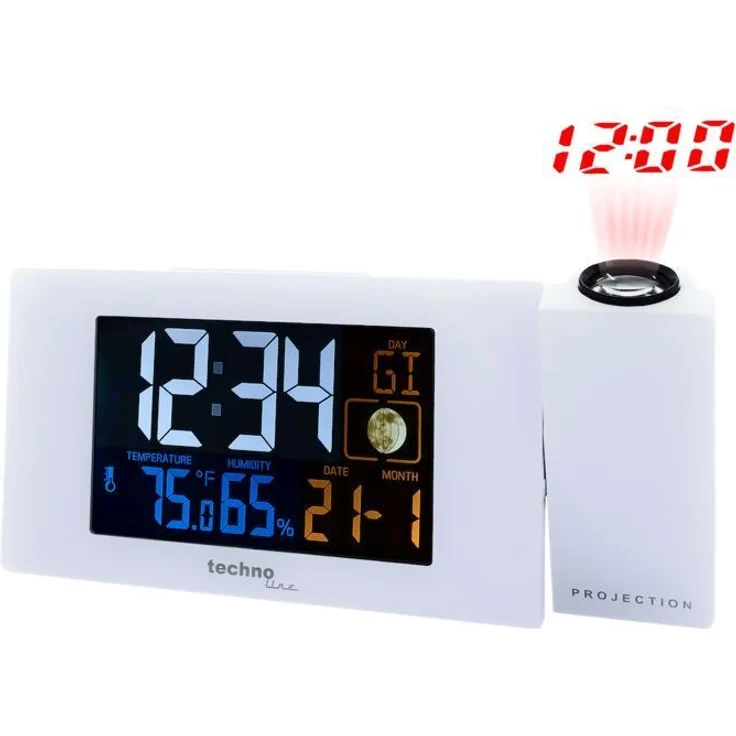 Technoline WT 537 Projektionswecker 12-24-h-Zeitanzeige Schlummerfunktion – Bild 5
