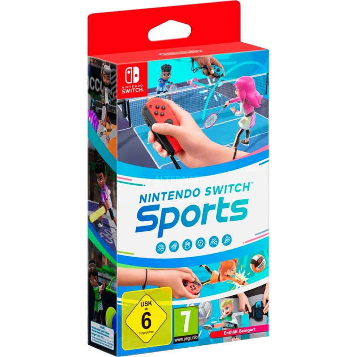 Nintendo Switch Sports inkl. Beingurt (Switch) – Bild 1