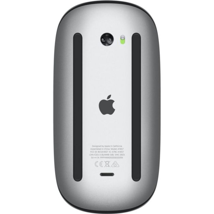 Apple Magic Mouse - Bluetooth, Schwarze Multi-Touch Oberfläche (MMMQ3Z/A) – Bild 3