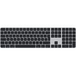 Apple Magic Keyboard mit Touch ID und Ziffernblock für Mac mit Apple Chip, schwarz/silber, Deutsch QWERTZ (MMMR3D/A)