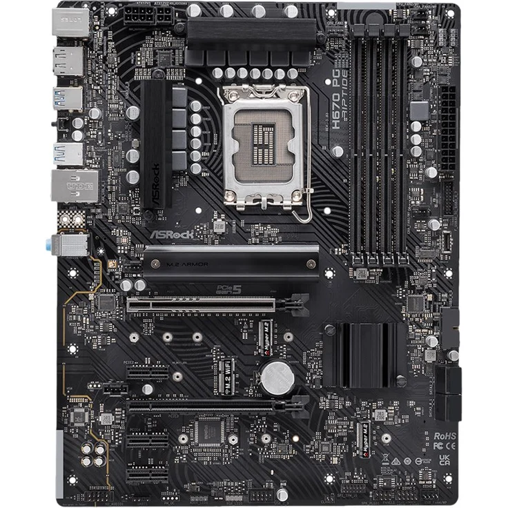 Asrock H670 PG Riptide Intel H670 LGA 1700 ATX (90-MXBHC0-A0UAYZ) – Bild 3
