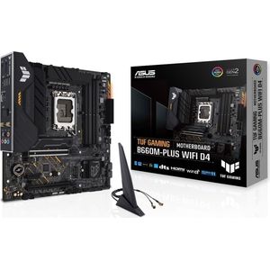Bild für ASUS TUF GAMING B660M- PLUS WIFI D4 Intel B660 LGA 1700 micro ATX (90MB1930-M0EAY0)