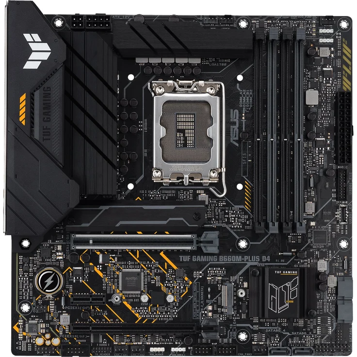 ASUS TUF GAMING B660M- PLUS D4 Intel B660 LGA 1700 micro ATX (90MB1940-M0EAY0) – Bild 2