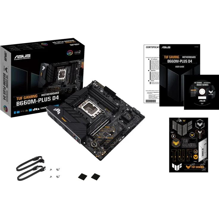 ASUS TUF GAMING B660M- PLUS D4 Intel B660 LGA 1700 micro ATX (90MB1940-M0EAY0) – Bild 6