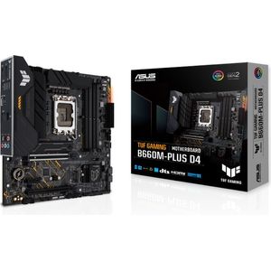 Bild für ASUS TUF GAMING B660M- PLUS D4 Intel B660 LGA 1700 micro ATX (90MB1940-M0EAY0)