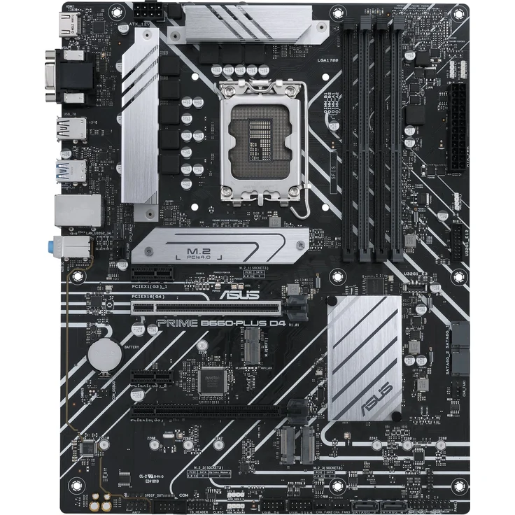 ASUS PRIME B660-PLUS D4 Intel B660 LGA 1700 ATX (90MB18X0-M0EAY0) – Bild 2
