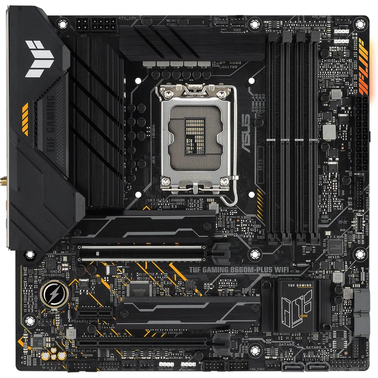 ASUS TUF GAMING B660M-PLUS WIFI Intel B660 LGA 1700 micro ATX (90MB1AZ0-M0EAY0) – Bild 3