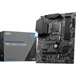 MSI PRO Z690-P DDR4 Motherboard Intel Z690 LGA 1700 ATX (PRO Z690-P DDR4)