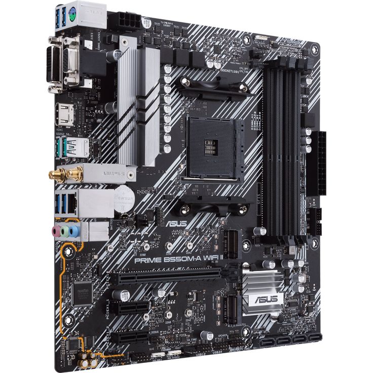 ASUS PRIME B550M-A WIFI II AMD B550 Sockel AM4 micro ATX (90MB19X0-M0EAY0) – Bild 6