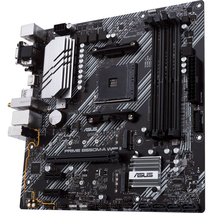 ASUS PRIME B550M-A WIFI II AMD B550 Sockel AM4 micro ATX (90MB19X0-M0EAY0) – Bild 4