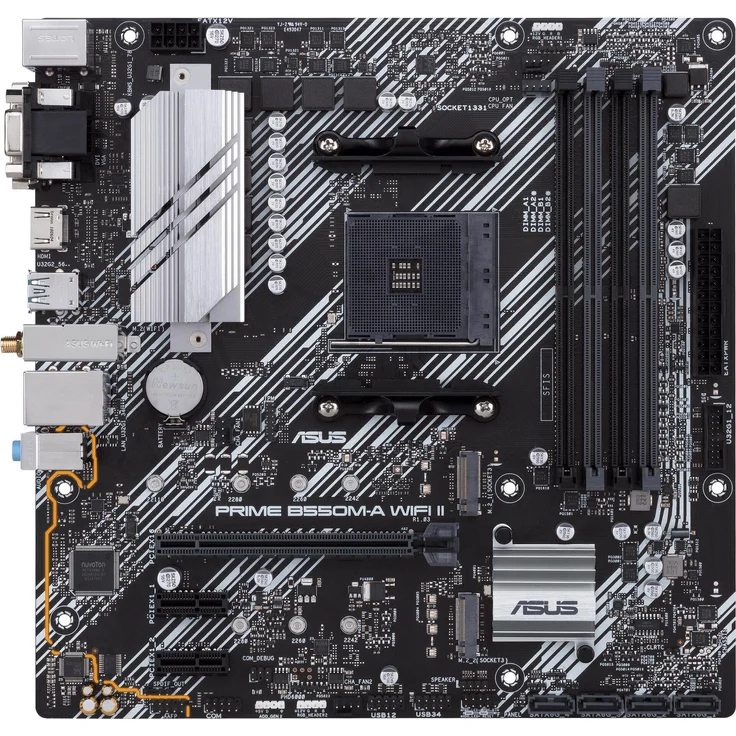 ASUS PRIME B550M-A WIFI II AMD B550 Sockel AM4 micro ATX (90MB19X0-M0EAY0) – Bild 3