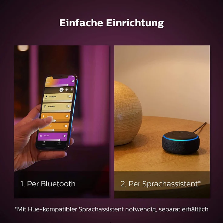 Philips Hue White & Color Ambiance Centris LED 3-er Spotleuchte, dimmbar, 16 Mio. Farben, steuerbar via App / Bluetooth, kompatibel mit Amazon Alexa (Echo, Echo Dot), weiß – Bild 9