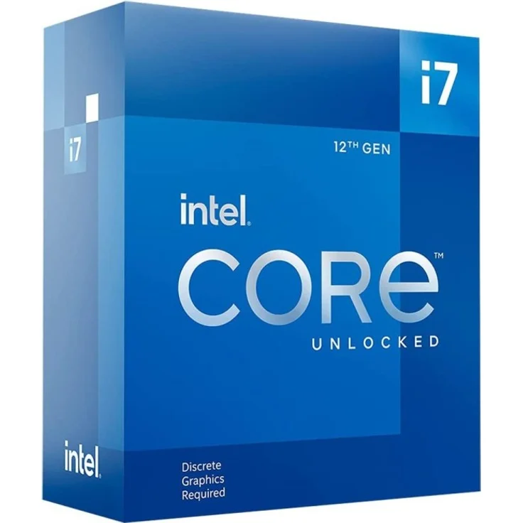 Intel Core i7-12700KF, 8C+4c/20T, 3.60-5.00GHz, boxed ohne Kühler BX8071512700KF – Bild 1