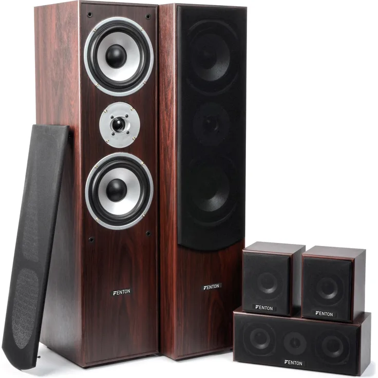 Fenton HF5W 5.0 Heimkinosystem - Walnuss, braun