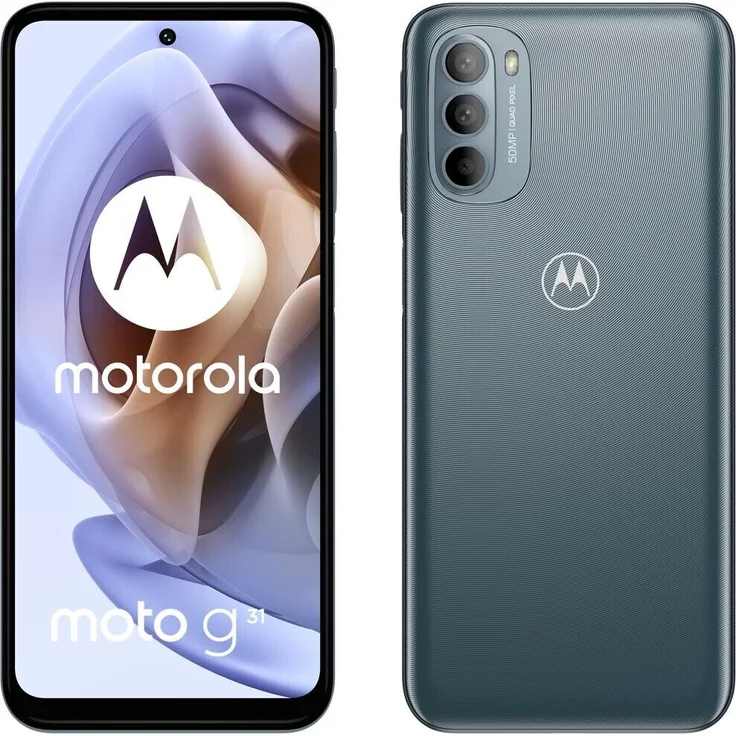 Motorola Moto G31 Smartphone 16,26cm (6,4 Zoll) AMOLED-Display, 64GB interner Speicher, 4GB RAM, Dual-SIM, Android 11, Mineral Grey – Bild 6