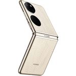 Huawei P50 Pocket Smartphone 17,53cm (6,9 Zoll) OLED-Display, 512 GB interner Speicher, 12GB RAM, Dual-SIM, EMUI 12, Premium Gold
