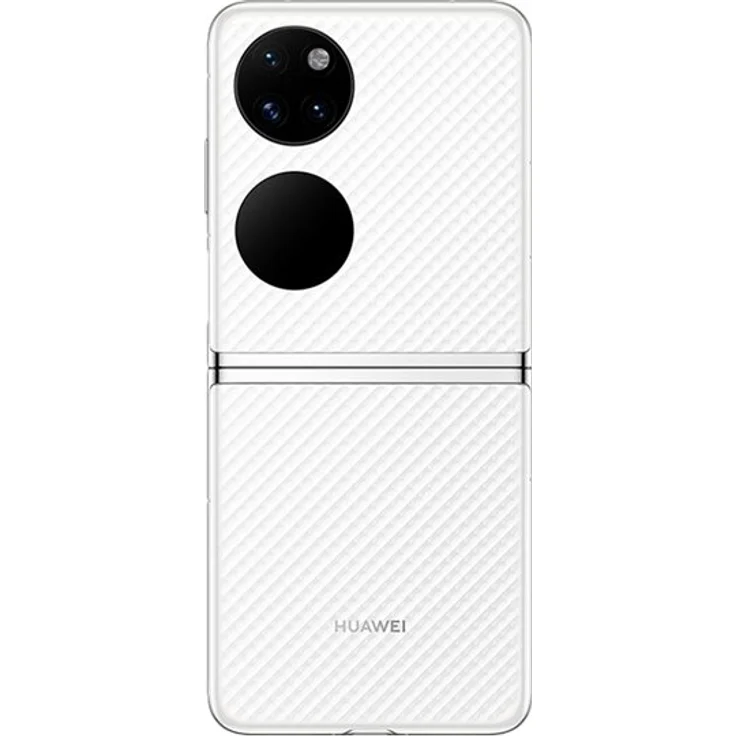 Huawei P50 Pocket Smartphone 17,53cm (6,9 Zoll) OLED-Display, 256GB interner Speicher, 8GB RAM, Dual-SIM, EMUI 12, Weiß – Bild 9