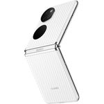 Huawei P50 Pocket Smartphone 17,53cm (6,9 Zoll) OLED-Display, 256GB interner Speicher, 8GB RAM, Dual-SIM, EMUI 12, Weiß - Preisvergleich