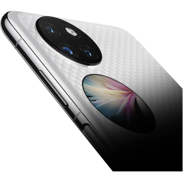 Huawei P50 Pocket Smartphone 17,53cm (6,9 Zoll) OLED-Display, 256GB interner Speicher, 8GB RAM, Dual-SIM, EMUI 12, Weiß – Bild 12