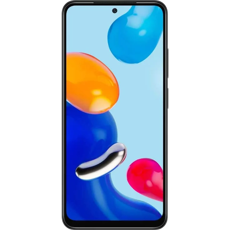 Xiaomi Redmi Note 11 Smartphone 16,33cm (6,43 Zoll) AMOLED-Display, 128GB interner Speicher, 4GB RAM, Dual-SIM, Android 11, Graphite Gray – Bild 2