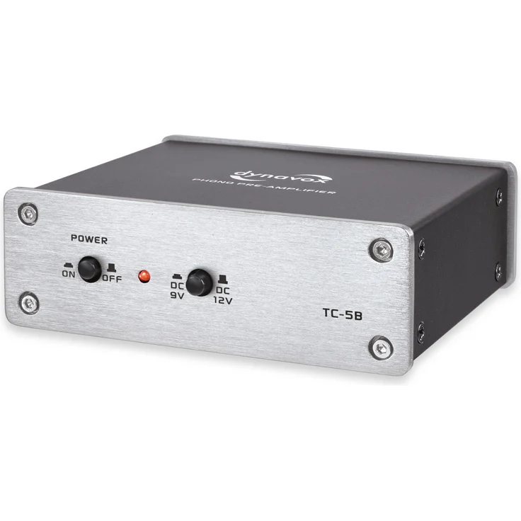 Phono-Vorverstärker DYNAVOX TC-5B, silber – Bild 1
