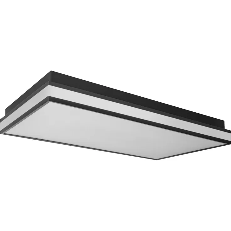 LEDVANCE SMART+ LED ORBIS MAGNET Wand- und Deckenleuchte Tunable White WiFi 60 cm Stahl Schwarz, 572775