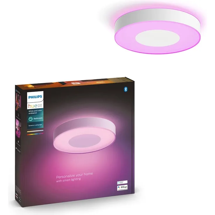 Philips Hue White & Color Ambiance Xamento Deckenleuchte L weiß 3400lm (4116831P9)