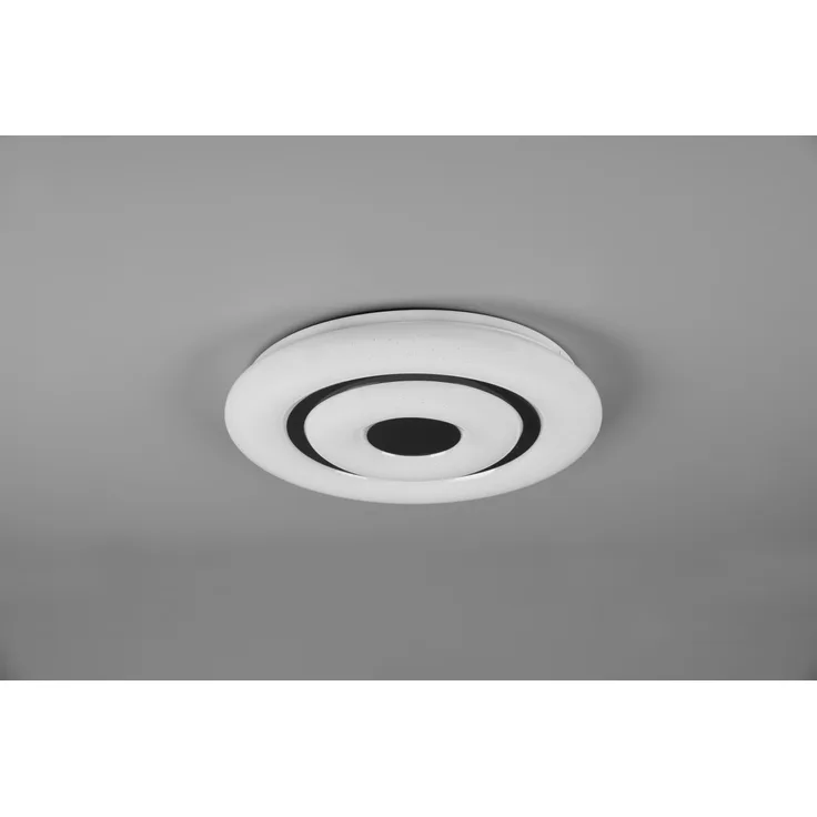 Reality Leuchten LED Deckenleuchte Rana schwarz, weiß
