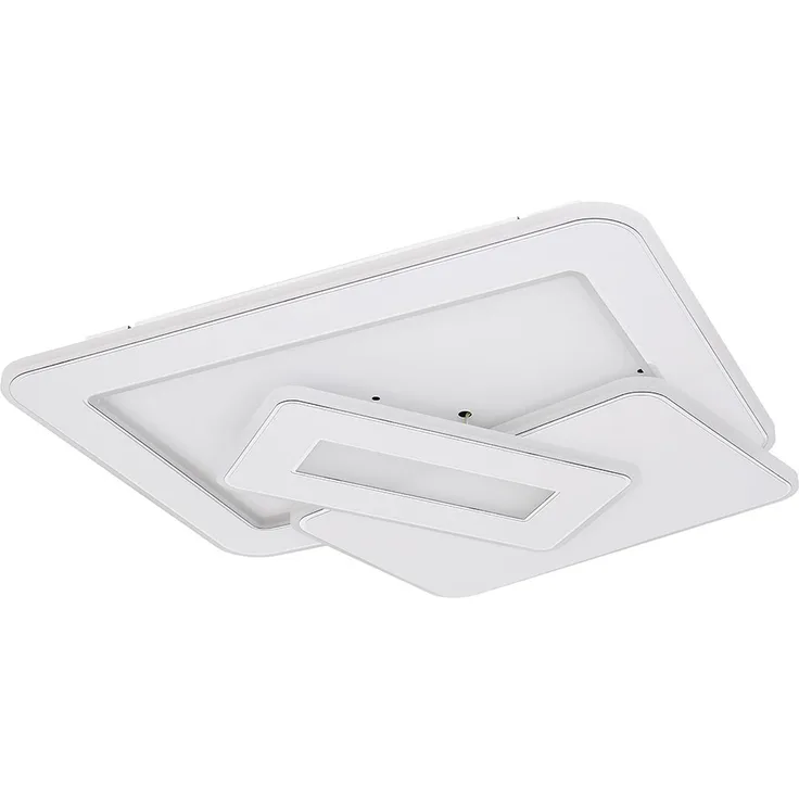 Reality Leuchten Smart LED Deckenleuchte, Fernbedienung, App-Steuerung, L 49 cm