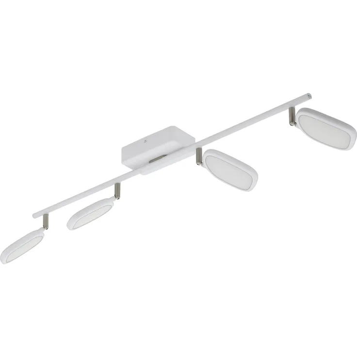 Reality Leuchten RGB LED Deckenstrahler, weiß, Spots beweglich, App Steuerung