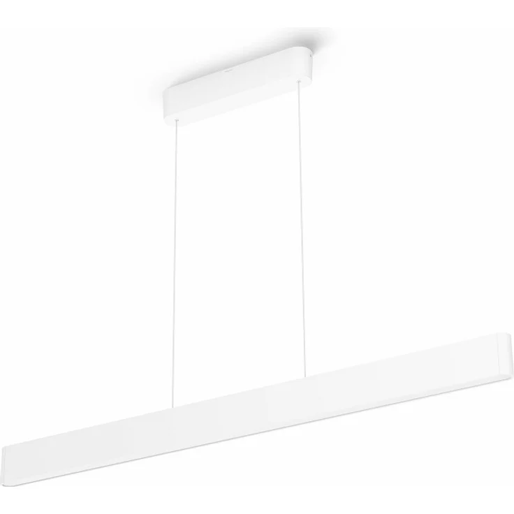 Philips Hue Philips Hue White & Color Ambiance Ensis Pendelleuchte Weiß 6000lm, 8719514343467 – Bild 1