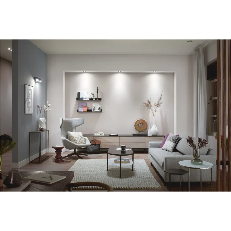 Philips Lighting Hue LED-Deckenstrahler Hue White & Color Ambiance Centura Einbauspot 3 flg. weiß 3x350lm GU10 17.1W – Bild 5