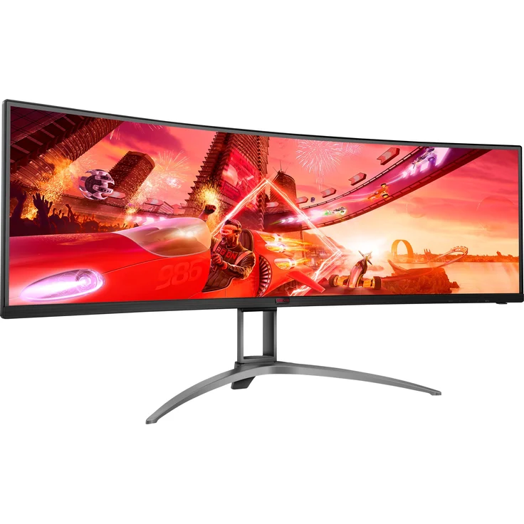 AOC Agon AG493QCX - 48,8 Zoll, Full HD (3840 x 1080 Pixel), VA-Panel, 144 Hz, 4 ms, 400 cd/m² (AG493QCX) – Bild 7