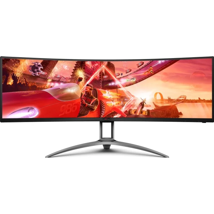 AOC Agon AG493QCX - 48,8 Zoll, Full HD (3840 x 1080 Pixel), VA-Panel, 144 Hz, 4 ms, 400 cd/m² (AG493QCX) – Bild 1