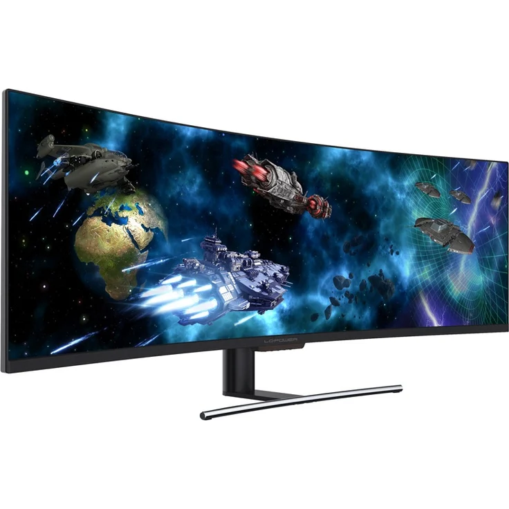LC-Power LC-M49-DFHD-144-C - 49 Zoll, Full HD (1920 x 1080 Pixel), VA-Panel, 144 Hz, 6 ms, 350 cd/m² (LC-M49-DFHD-144-C-Q) – Bild 7