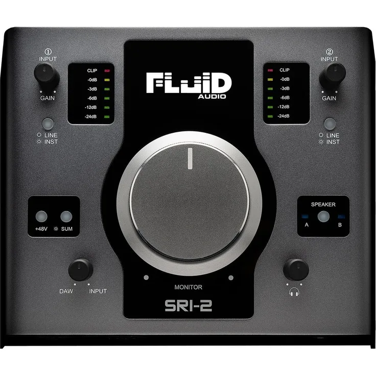 Fluid Audio SRI-2 USB Audio Interface & Monitor Controller