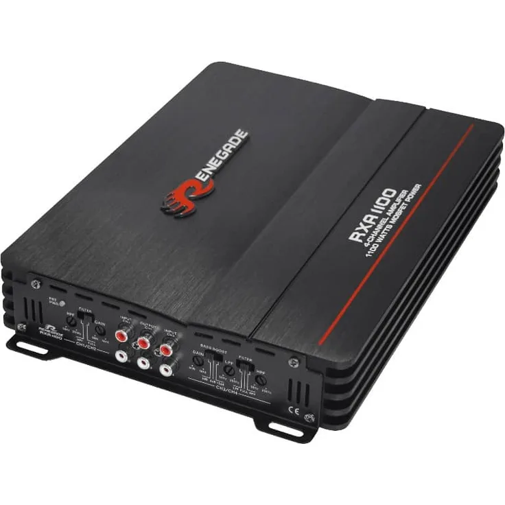 RXA1100 4-Kanal Analog Endstufe 4x75-150W 4x135-275W (Schwarz) ()