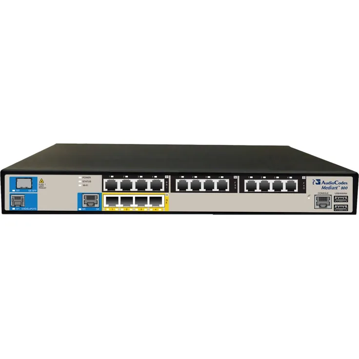 AudioCodes Mediant 800B SBA - VoIP-Gateway - GigE - 1U (M800B-ESBC-SBA)