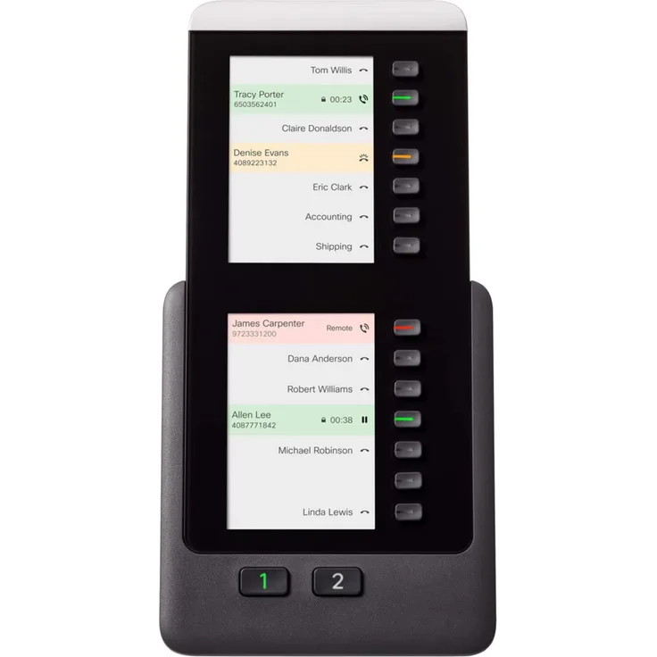 Cisco 8800 Series Audio KEM, 28 Button - Funktionstasten-Erweiterungsmodul, schwarz (CP-8800-A-KEM=)