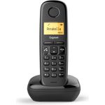 Gigaset A270 Schnurloses Telefon, schwarz