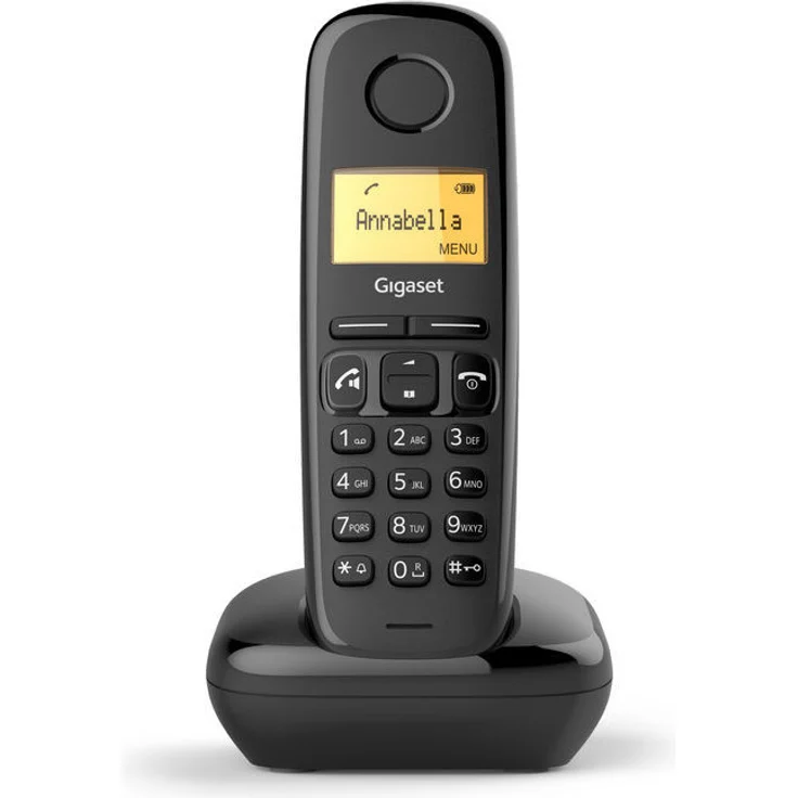 Gigaset A270 Schnurloses Telefon, schwarz – Bild 1