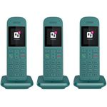 Telekom Speedphone 12 Trio, Zusätzliches Mobilteil, DECT Telefon, petrol - Preisvergleich